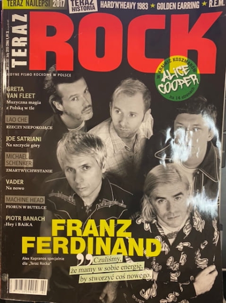 2/2018 TERAZ ROCK FRANZ FERDINAND VADER LAO CHE