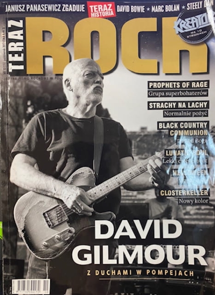 10/2017 TERAZ ROCK DAVID BOWIE MARC BOLAN GILMOUR