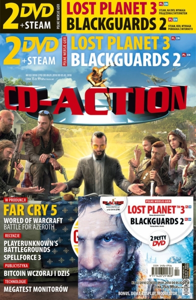 2/2018 CD ACTION  LOST PLANET 3