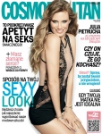 6/2014 COSMOPOLITAN JULIA PIETRUCHA SEXY LOOK