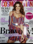 5/2016 COSMOPOLITAN ALESSANDRA AMBROSIO MAKIJAŻ