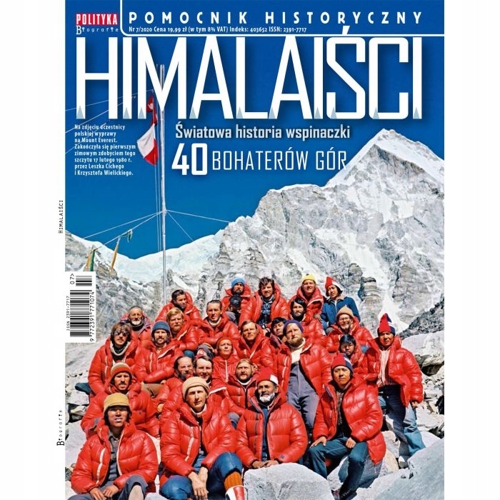 7/2020 POLITYKA POMOCNIK HISTOCZYCZNY HIMALAIŚCI WSPINACZKA