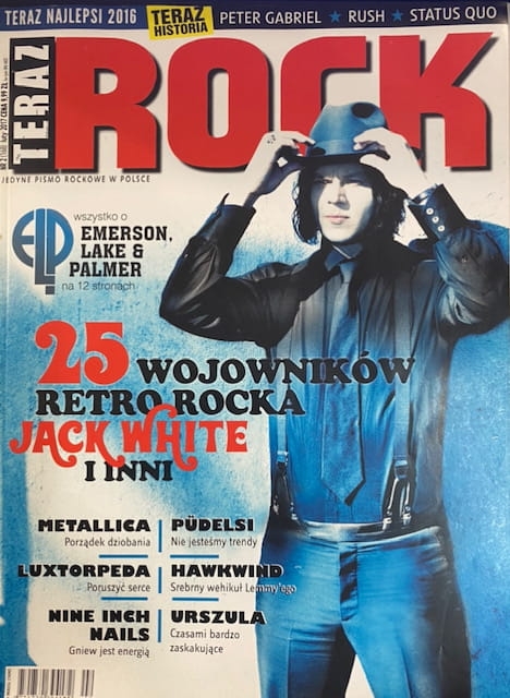 2/2017 TERAZ ROCK PETER GABRIEL RUSH STATUS QUO