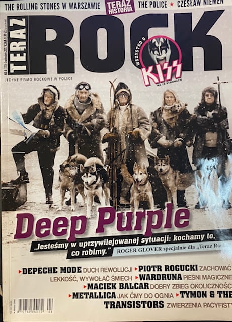 4/2017 TERAZ ROCK THE ROLLING STONES DEEP PURPLE