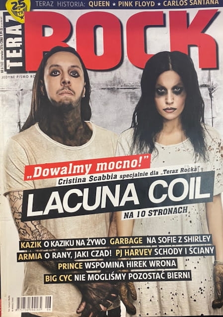 6/2016 TERAZ ROCK KAZIK PRINCE BIG CYC LACUNA COIL