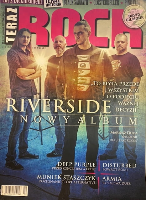 10/2015 TERAZ ROCK RIVERSIDE DEEP PURPLE DISTURBED