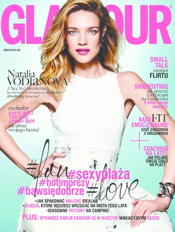 7/2015 GLAMOUR SEXYPLAŻA NATALIA VODIANOVA