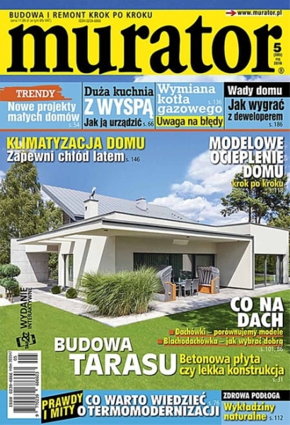 5/2016 MURATOR BUDOWA TARASU DACH KUCHNIA