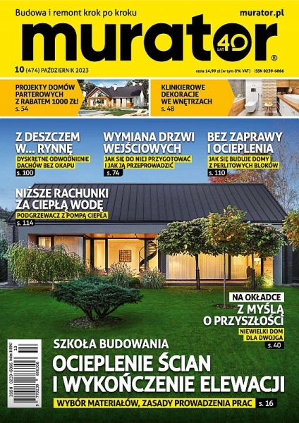 10/2023 MURATOR OCIEPLENIE ŚCIAN WYKOŃCZENIE ELEWACJI DOM DLA DWOJGA