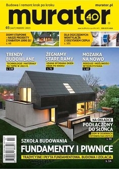 3/2023 MURATOR DOMY FUNDAMENTY PIWNICE DACH
