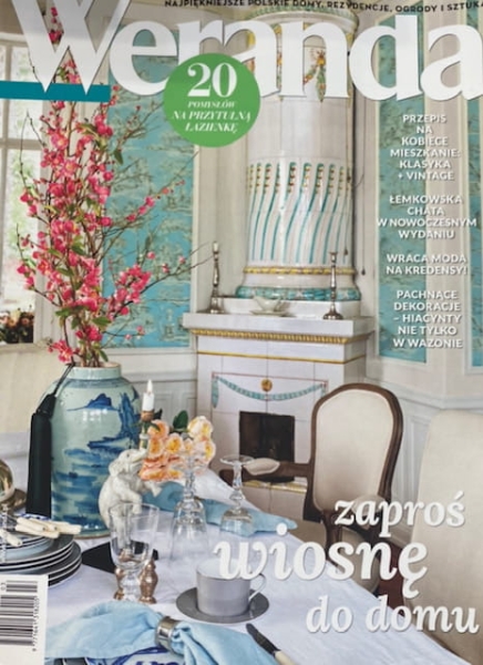 3/2022 WERANDA POLSKIE DOMY WIOSNA VINTAGE