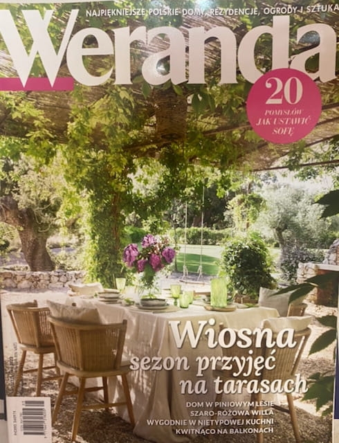 5/2022 WERANDA SEZON WIOSENNY NA TARASACH
