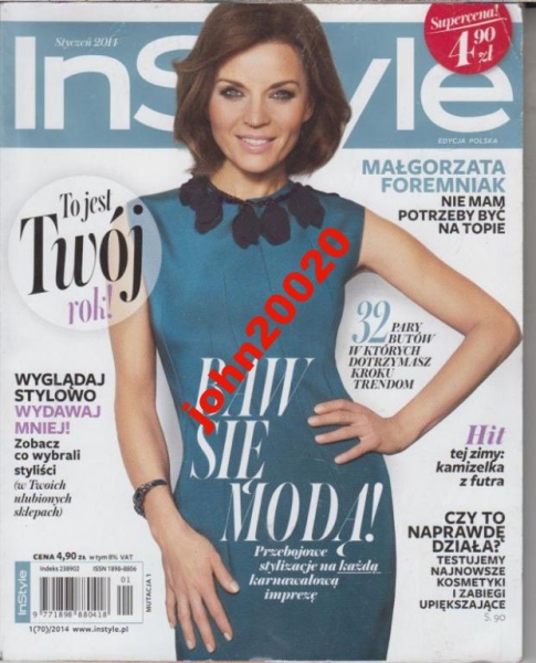 1/2014 IN STYLE.MAŁGORZATA FOREMNIAK