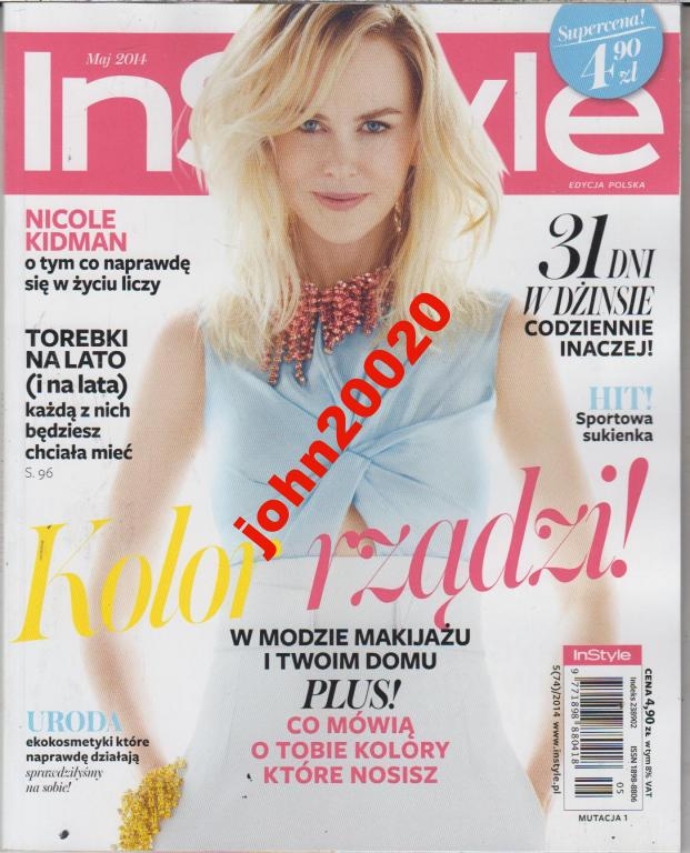 5/2014 IN STYLE.NICOLE KIDMAN