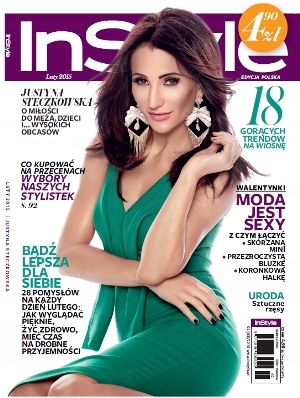 2/2015 INSTYLE JUSTYNA STECZKOWSKA TRENDY MODA