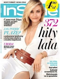 7-8/2014 INSTYLE CAMERON DIAZ PLAŻE