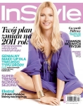 2/2011 INSTYLE GWYNETH PALTROW MAKE-UP MODA