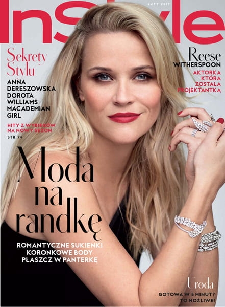 2/2017 INSTYLE REESE WITHERSPOON ANNA DERESZOWSKA
