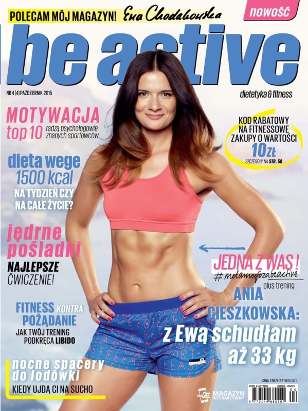4/2015 BE ACTIVE DIETETYKA FITNESS SCHUDŁAM AŻ 33 KG