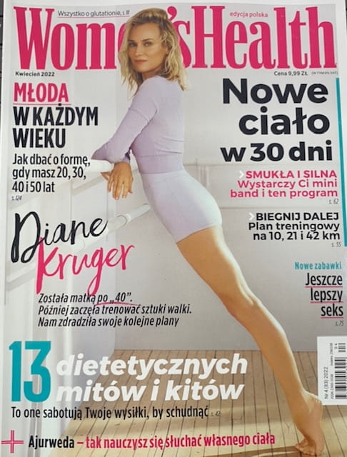 4/2022 WOMEN'S HEALTTH NOWE CIAŁO DIETA FORMA SIŁ
