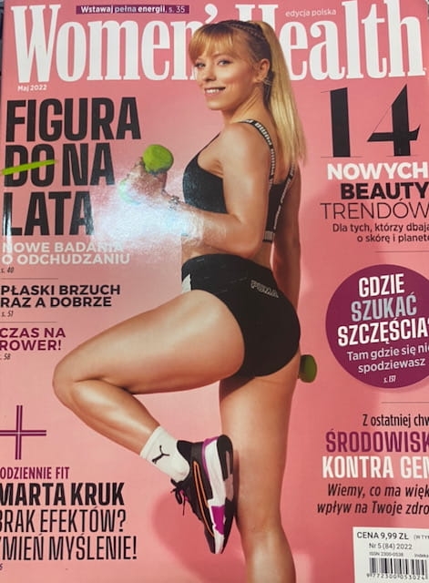 5/2022 WOMEN'S HEALTH FIGURA DO LATA DIETA ĆWICZENIA