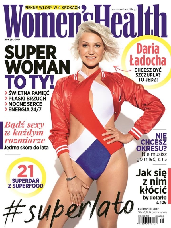 6/2017 WOMEN`S HEALTH FITNESS TRENING DIETA