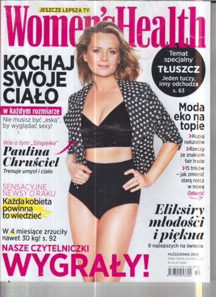 10/2016 WOMEN`S HEALTH.PAULINA CHRUŚCIEL