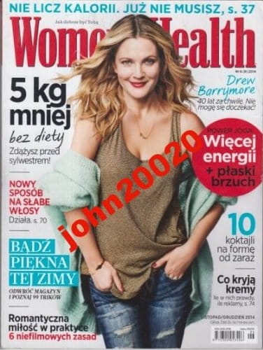 6/2014 WOMEN`S HEALTH.DREW BARRYMORE