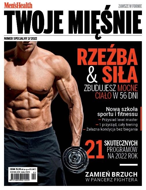 2/2022 MEN'S HEALTH SPEC TWOJE MIĘŚNIE CIAŁO