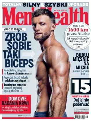 11/2019 MEN'S HEALTH BICEPS TŁUSZCZ TRENING