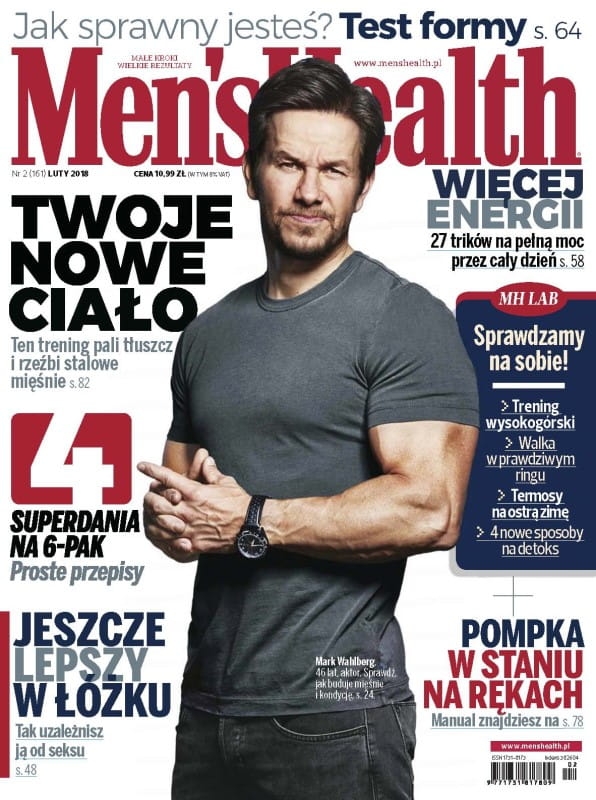 2/2018 MEN'S HEALTH TRENING TŁUSZCZ
