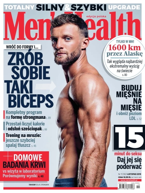 11/2019 MEN'S HEALTH BICEPS TRENING ALASKA