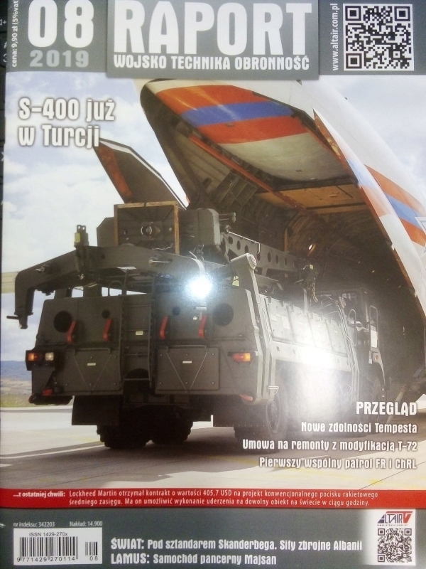8/2019 RAPORT WOJSKO TECHNIKA OBRONNOŚĆ S-400