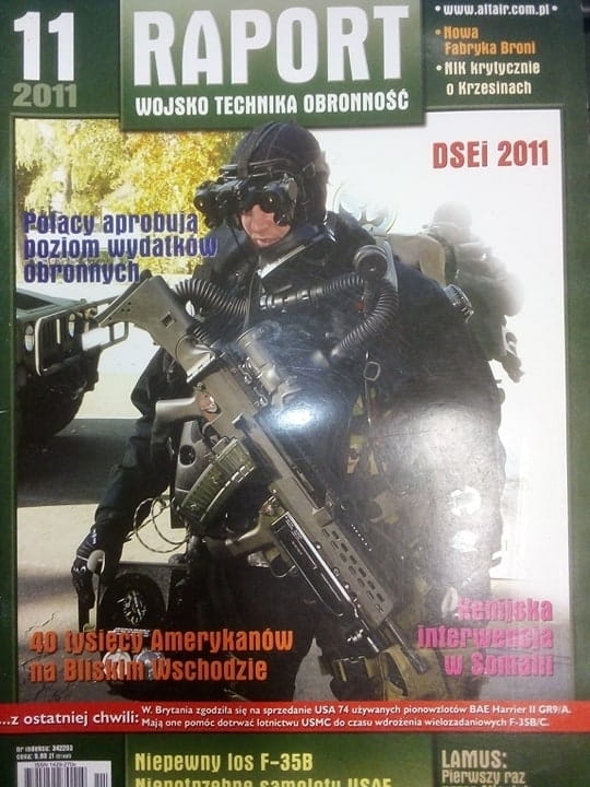 11/2011 RAPORT WOJSKO TECHNIKA OBRONNOŚĆ