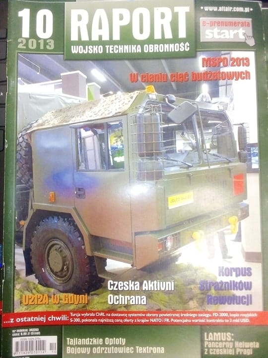 10/2013 RAPORT WOJSKO TECHNIKA OBRONNOŚĆ