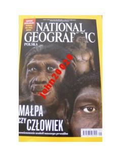 NATIONAL GEOGRAPHIC 1-2012,CZŁOWIEK CZY MAŁPA