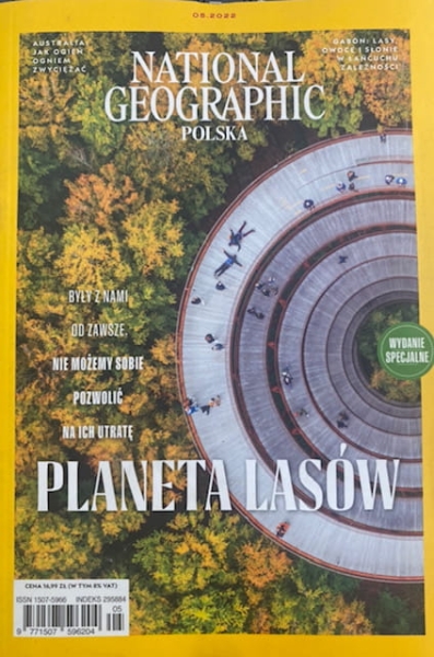 5/2022 NATIONAL GEOGRAPHIC POLSKA PLANETA LASÓW