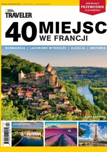 4/2022 NATIONAL GEOGRAPHIC 40 MIEJSC FRANCJA