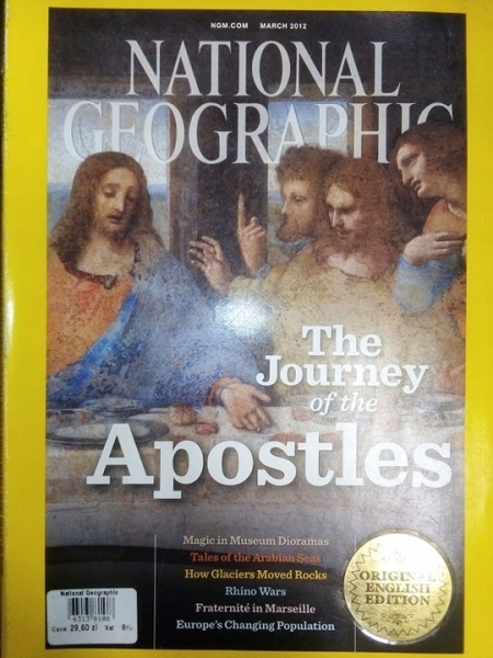 3/2012 NATIONAL GEOGRAPHIC APOSTLES