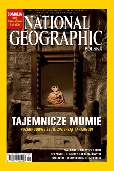 1/2010 NATIONAL GEOGRAPHIC MUMIE SVALBARD BŁAZENKI