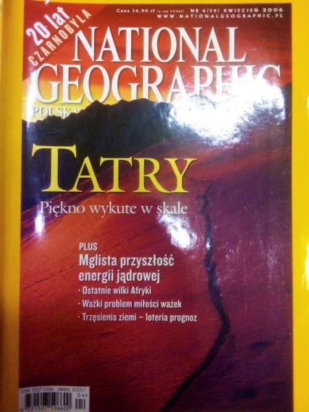 4/2006 NATIONAL GEOGRAPHIC TARTY PIĘKNO WYKUTE
