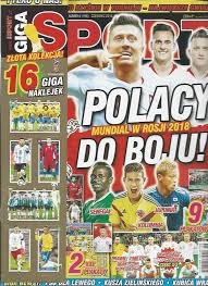 6/2018 GIGA SPORT MUNDIAL KOLUMBIA NAWAŁKA LEWANDOWSKI ZIELIŃSKI