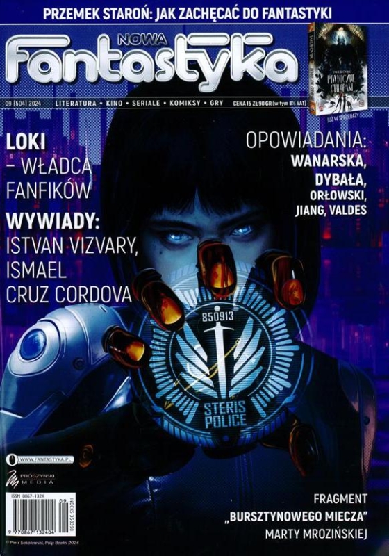 9/2024 NOWA FANTASTYKA LOKI WŁADCA FANFIKÓW LITERATURA SERIALE GRY KOMIKSY