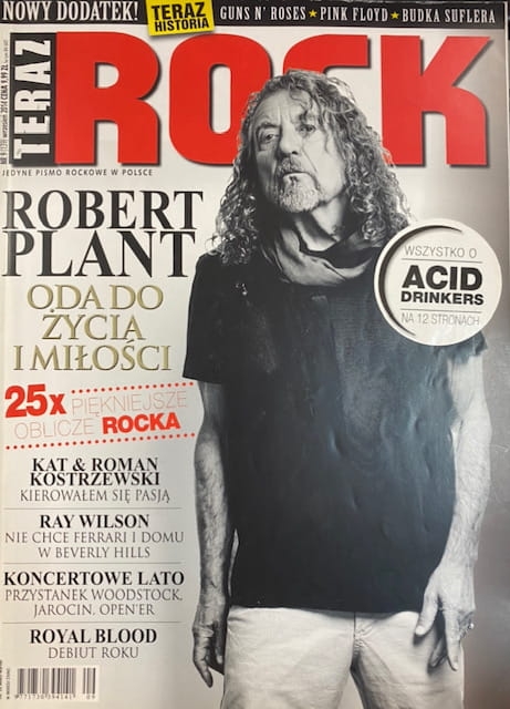 9/2014 TERAZ ROCK ROBERT PLANT WILSON ROYAL BLOOD