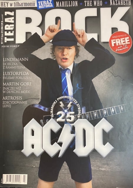 7/2015 TERAZ ROCK MARILLION THE WHO NAZARETH
