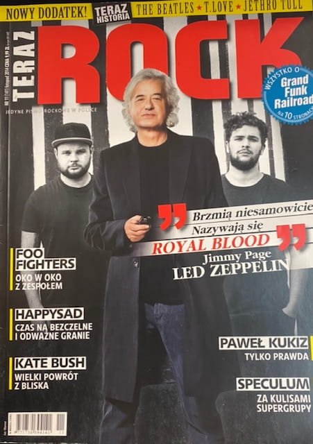 11/2014 TERAZ ROCK ROYAL BLOOD ZEPPELIN THE BEATLES