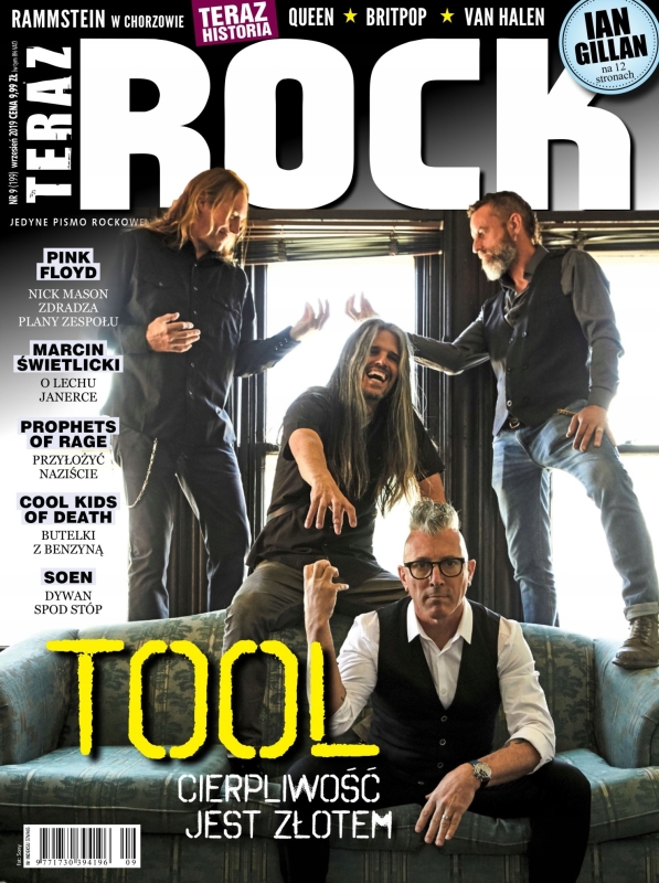 9/2019 TERAZ ROCK TOOL PINK FLOYD SOEN