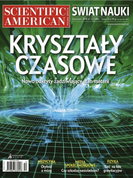 12/2019 ŚWIAT NAUKI KRYSZTAŁY CZASOWE MEDYCYNA FIZYKA