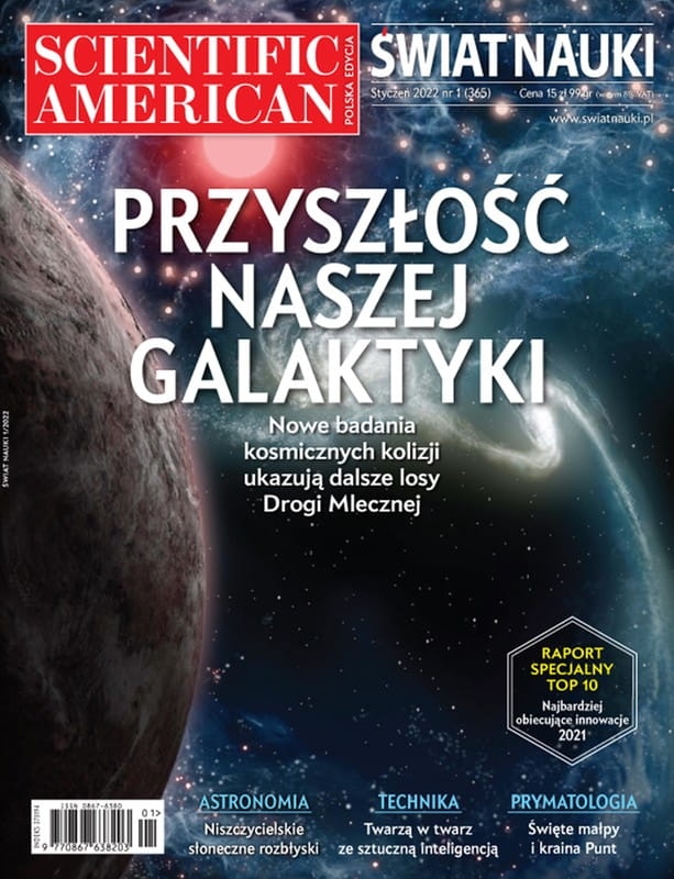 1/2022 ŚWIAT NAUKI DROGA MLECZNA PRYMATOLOGIA