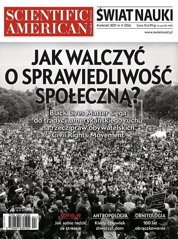 4/2021 ŚWIAT NAUKI COVID BLACK LIVES MATTER REWOLU
